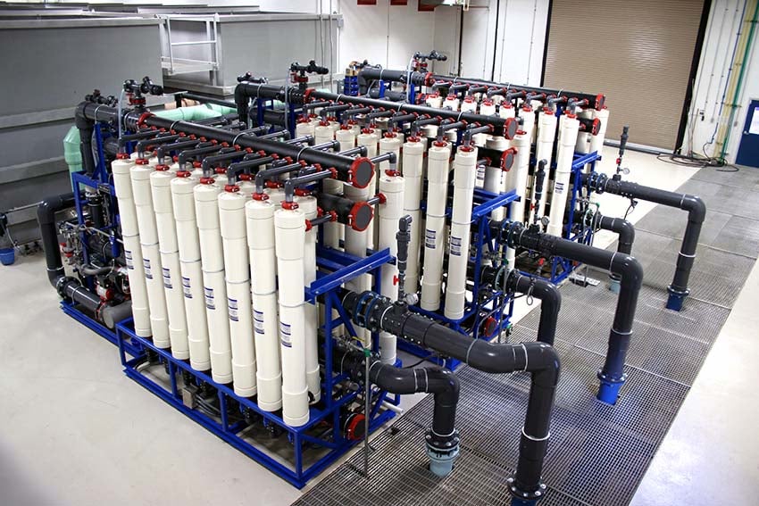 Ultrafiltration retrofit for better treatment of water source