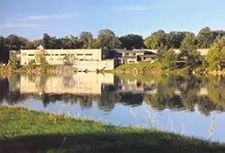 St Cloud on river