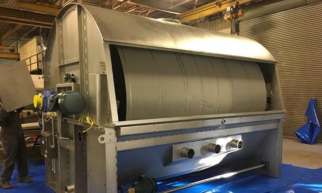 Vacuum Drum Filter Panel Installation