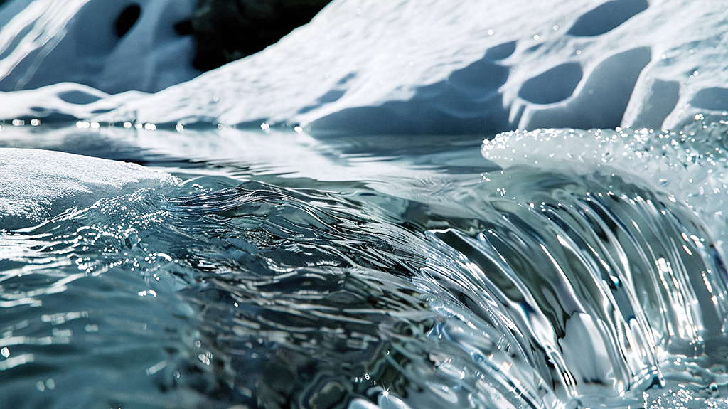 Alaska snow melt runoff