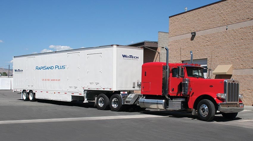RapiSand mobile unit RapiSand mobile unit