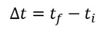 equation temp difference