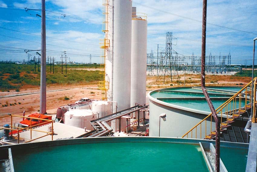 lime soda ash storage