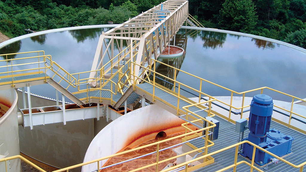 Clarifiers for industrial water reuse