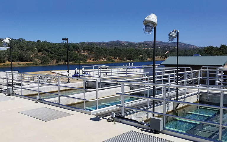 Adsorption clarifier at Miners Ranch
