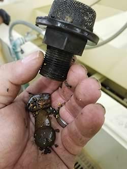 Plugged nozzle replacement