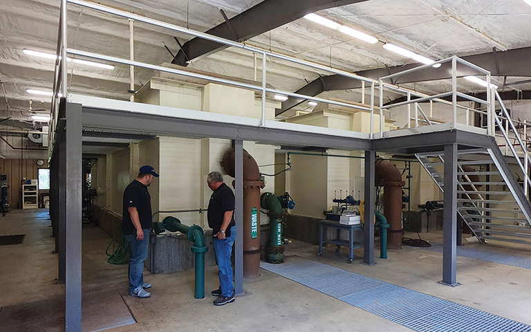 Westfield New York Trident installation