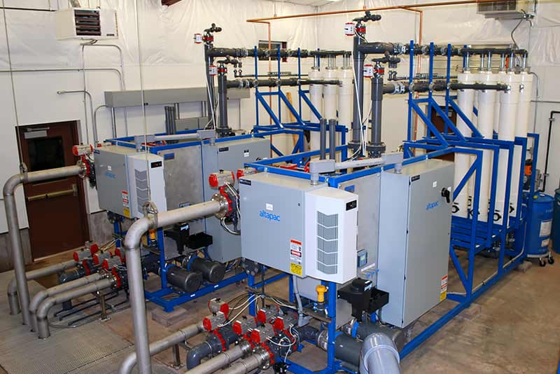 Two AltaPac ultrafiltration skids installed at customer facility