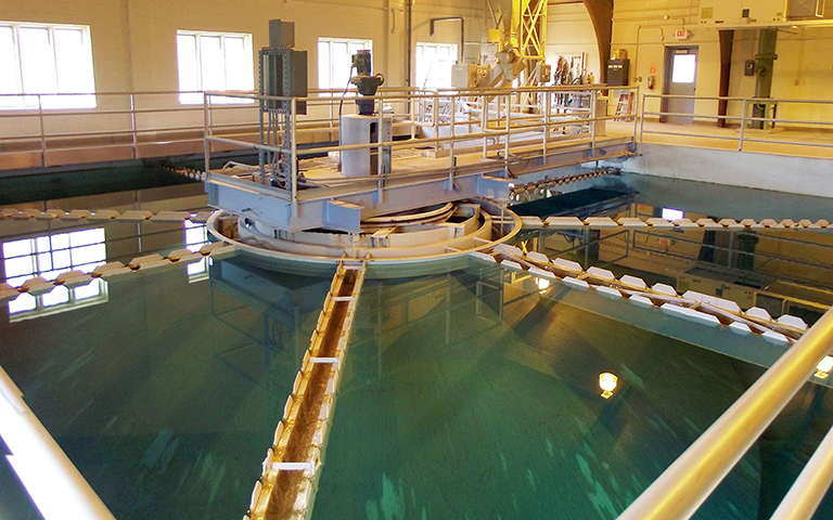 CONTRAFLO solids contact clarifier at Carroll-Boone Water District