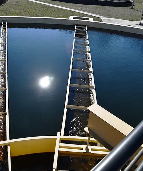 CONTRAFLO contact clarifier installed at Lebanon, Pennsylvania water treatment plant