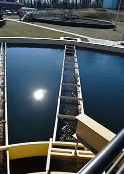 CONTRAFLO contact clarifier installed at Lebanon, Pennsylvania water treatment plant
