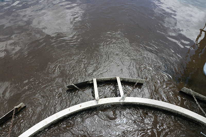 COP spiral blade clarifier dual gate EDI