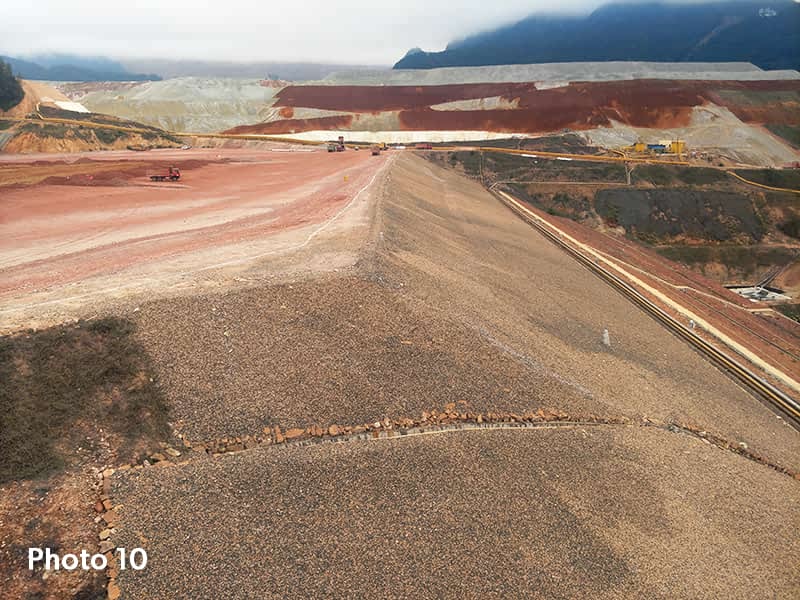 Photo 10 - The tailings site now capped after closure