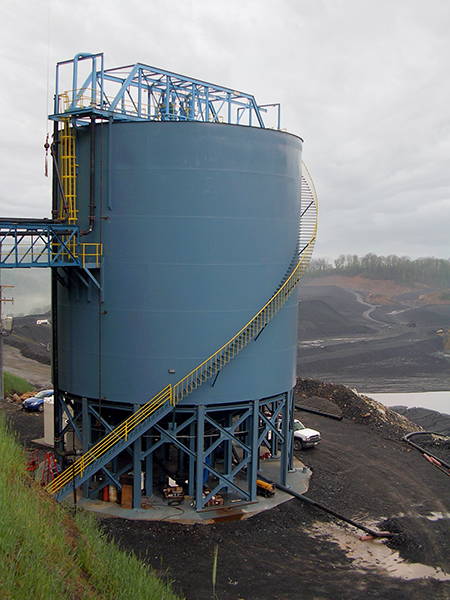 Deep Bed Paste Thickener at Arch Coal in Virginia