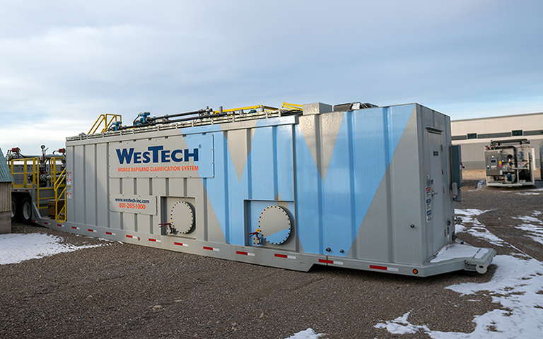 Mobile /rental RapiSand ballasted flocculation clarifier