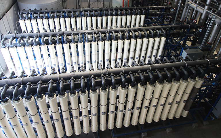 Ultrafiltration installation at Smoky Canyon Mine