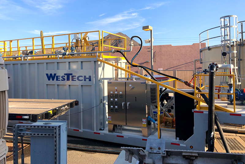 Mobile RapiSand ballasted flocculation unit
