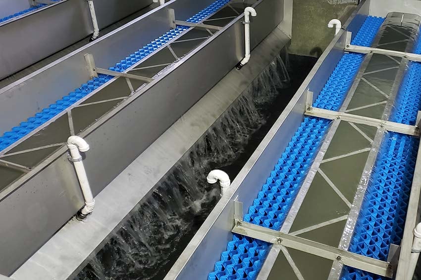 LAZERFLO installed with MULTIWASH backwash system
